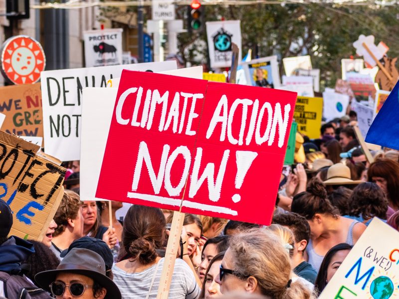 Climate protest