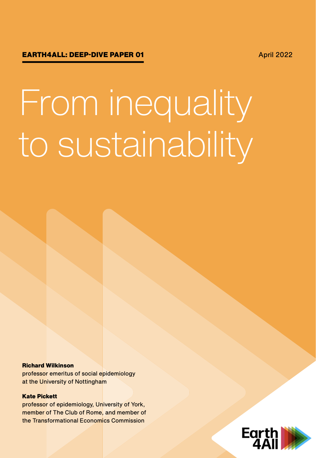 From inequality to sustainability