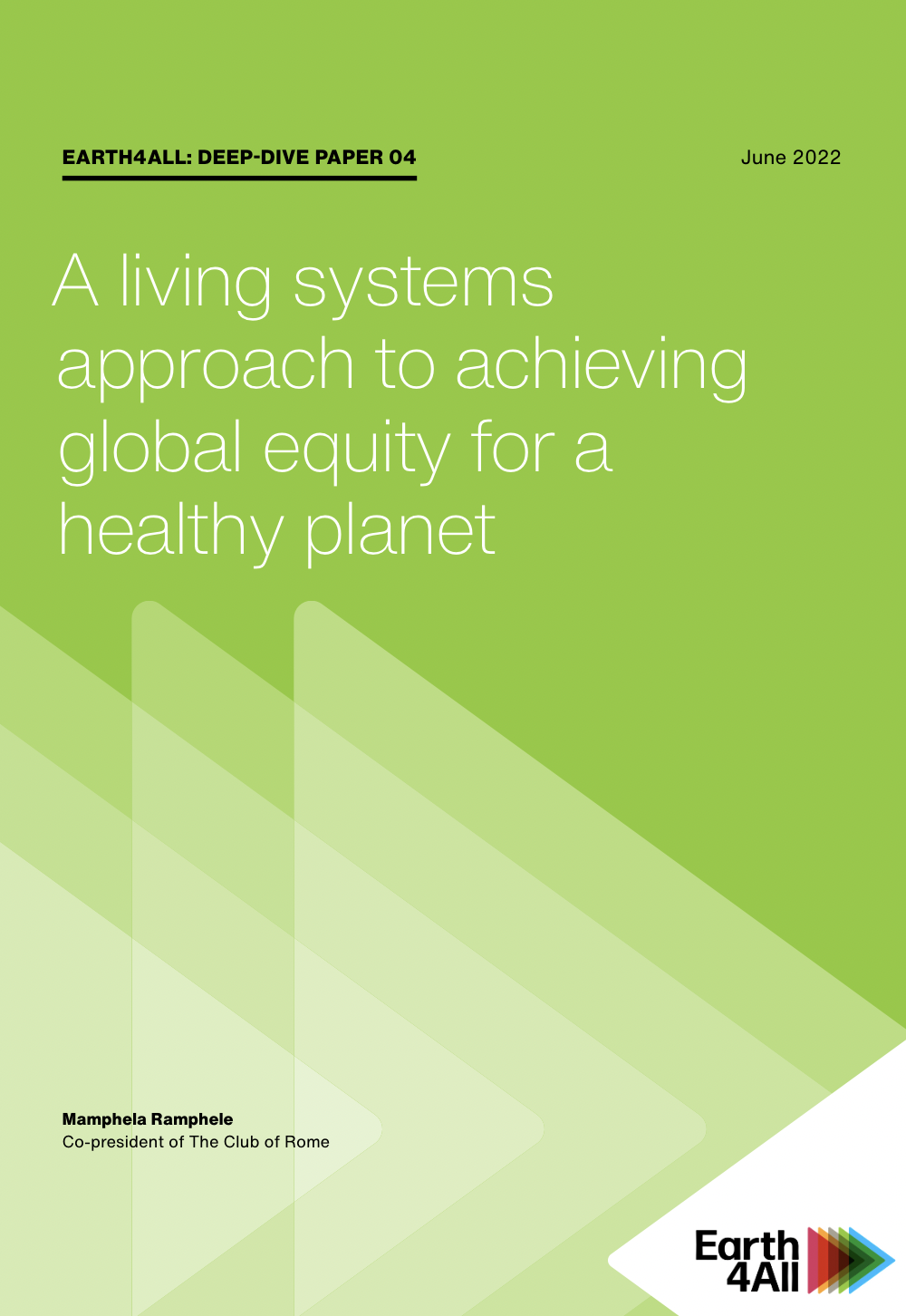 A living systems approach to achieving global equity for a healthy planet