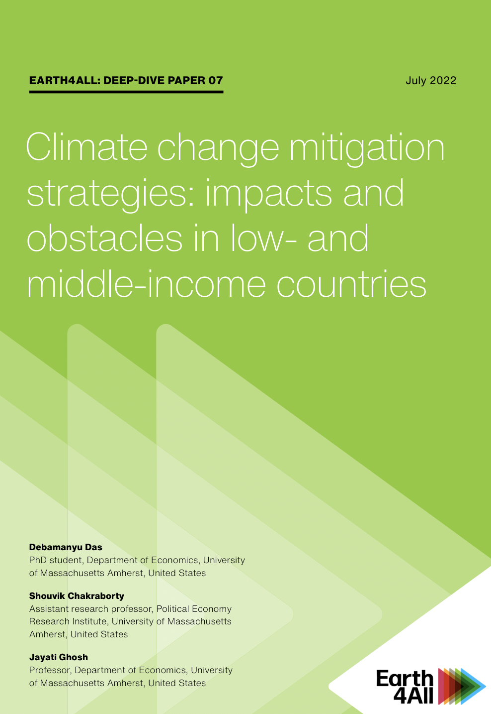 Climate change mitigation strategies: impacts and obstacles in low- and middle- income countries