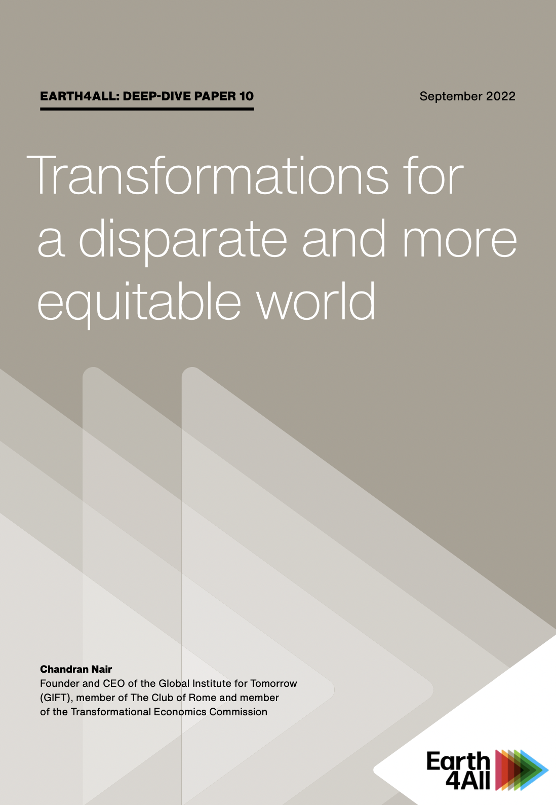 Transformation for a disparate and more equitable world