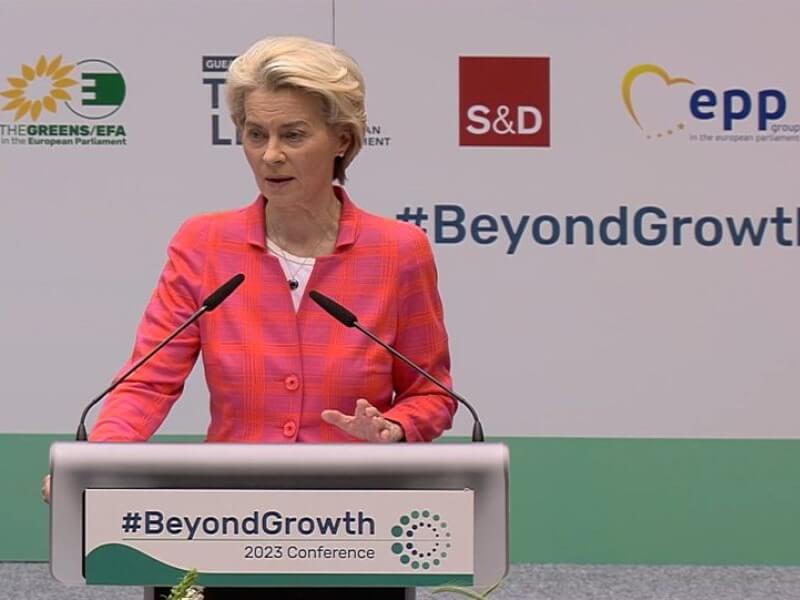 Beyond Growth: Speech by President Ursula von der Leyen